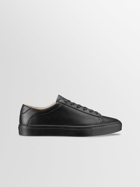 Capri Leather Sneaker in Nero
