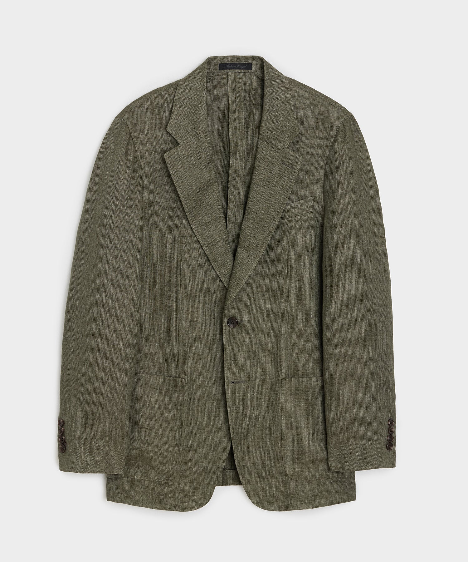 Italian Linen Herringbone Sport Coat